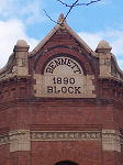 Picture of the historic 1890 Bennett Block Building.